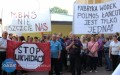 Pracownicy i sympatycy Polmosu wyszli na ulicę