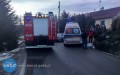 Auto uderzyło w przepust