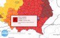 Możliwa trąba powietrzna. Najwyższy stopień zagrożenia w powiecie