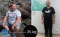Grzegorz schudł 35 kg z Projekt Zdrowie