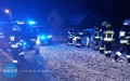 Wypadek z udziałem autobusu