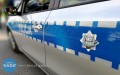Tir zjechał z drogi i przewrócił się