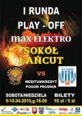 I RUNDA PLAY-OFF - Max Elektro Sokół Łańcut-MeritumKredyt Pogoń Prudnik