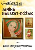Wernisaż wystawy Janiny Haładyj-Różak