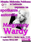 Spotkanie autorskie Małgorzaty Wardy