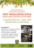 PRZY WIGILIJNYM STOLE - VIII Powiatowy Konkurs Kulinarny