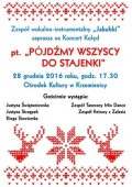 Koncert Kolęd "Pójdźmy wszyscy do stajenki"