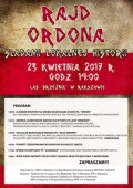 Rajd Ordona - śladami lokalnej historii