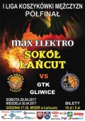 max elektro Sokół Łańcut - GTK Gliwice