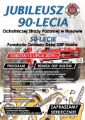 Jubileusz 90-lecia OSP i 50-lecie powstania orkiestry w Husowie