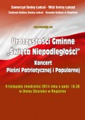 Uroczystości gminne Święta Niepodległości