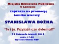 Promocja tomiku Stanisława Bożka