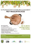 VI Powiatowy Konkurs Kulinarny PRZY WIGILIJNYM STOLE