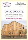 DNI OTWARTE w GIMNAZJUM nr 1 w ŁAŃCUCIE