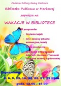 WAKACJE W BIBLIOTECE