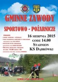 Gminne zawody sportowo-pożarnicze